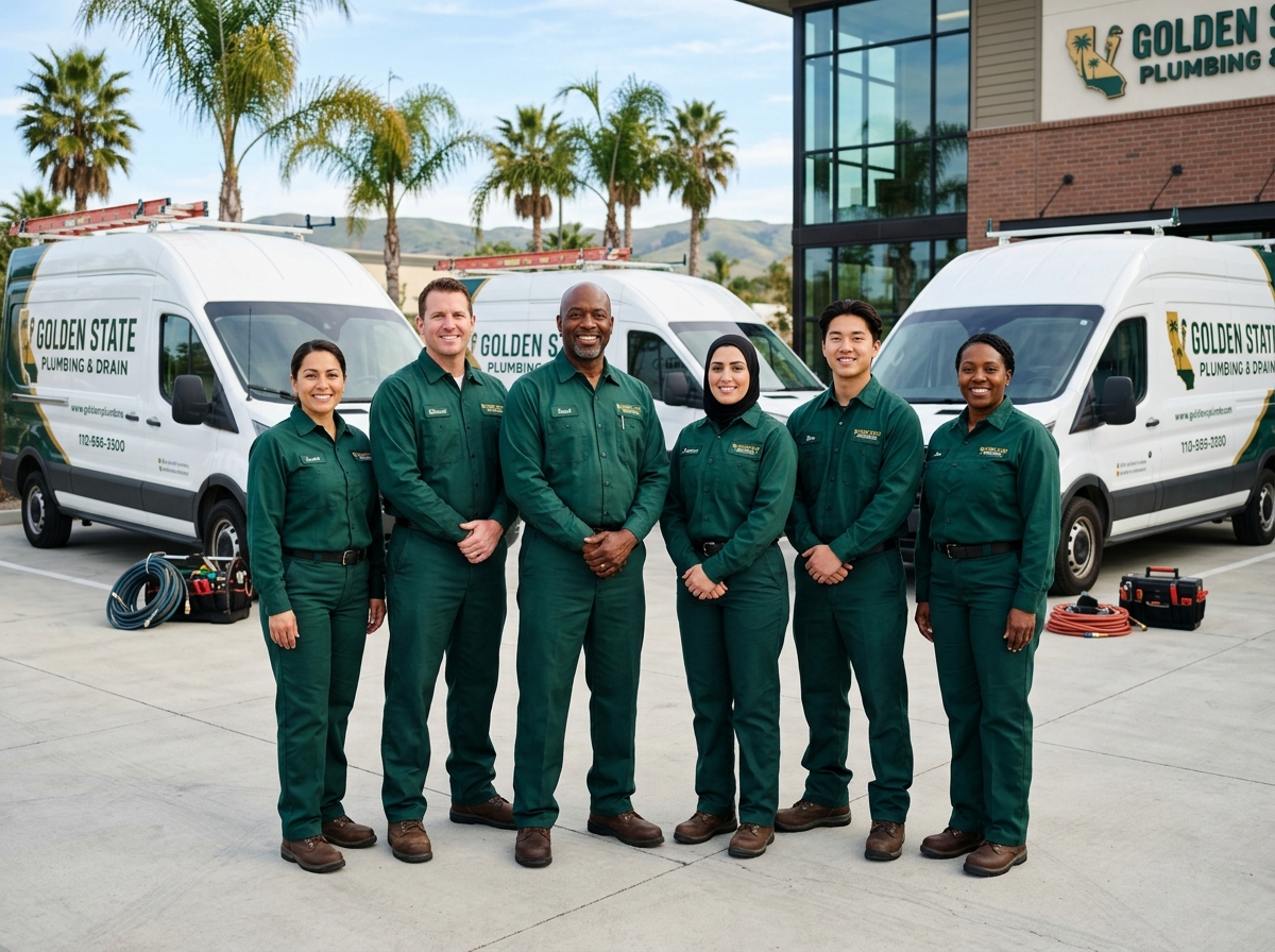 CA Plumbing Company mechanical dispatch team